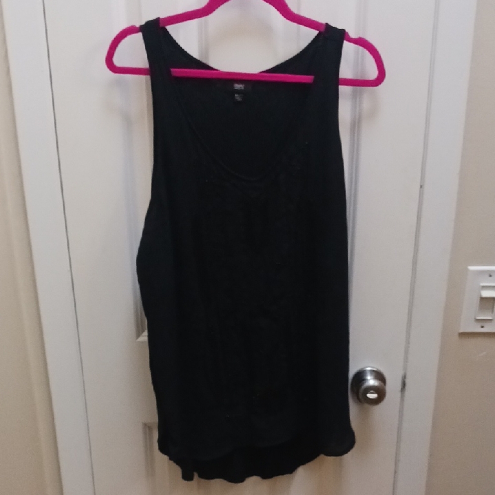 Massimo Black Tank Top